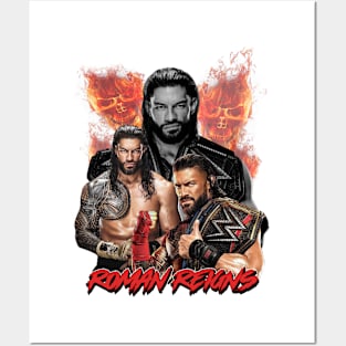 Wwe Smackdown Roman Reigns Posters and Art